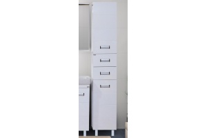 Шкаф-пенал Misty Селена 35 R с бельевой корзиной