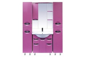 Зеркало Misty Жасмин 75 с подсветкой, розовый L - 3