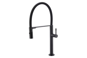 Смеситель для кухни Boheme Uno черный матовый