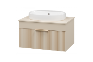 Тумба под раковину Brevita Enfida 70х40 бежевый (ENF-06070-0341Я) - 2