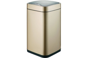 Ведро для мусора Weltwasser WW Rone CG 28L шампань золото (10000001966)