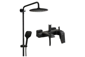 Душевая стойка Gappo черная матовая - 2