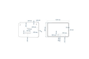 Зеркало с подсветкой 