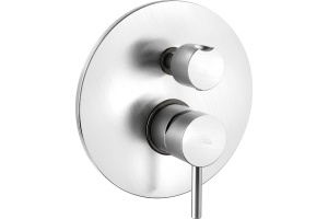 Смеситель Paffoni Light LIG018ST с ВНУТРЕННЕЙ ЧАСТЬЮ, для ванны с душем, хром