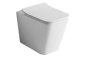 Унитаз приставной Ceramalux белый, смыв AquaBlade (NS-3170)