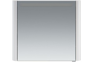 Зеркало-шкаф AM.PM Sensation 80 L белый глянец