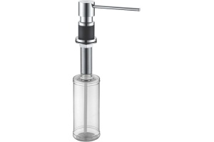 Дозатор для моющего средства Paulmark Kraft темно - серый матовый