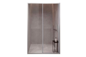 Душевая дверь Vincea Slim-U 200х140 хром (VDS-2SU140CL)