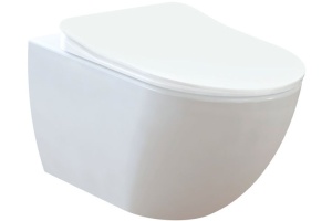 Чаша для унитаза подвесного Creavit Free FE320.G0100 белый матовый