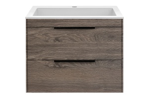 Тумба под раковину Vincea Chiara 60 темное дерево