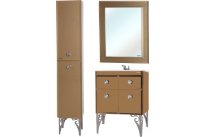 Зеркало Bellezza Луссо 80 золото - 2