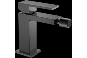 Смеситель для биде Boheme Qubic сталь глянцевая