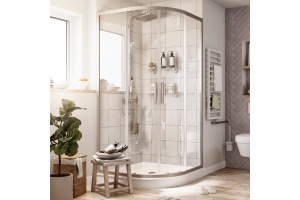 Душевой уголок STWORKI Хельсинки DE018RL8585200 85x85 см профиль хром матовый