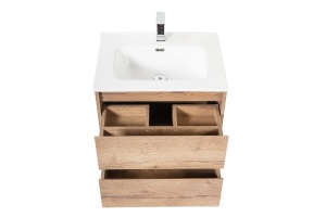 Тумба с раковиной BelBagno Kraft 60 темное дерево - 3