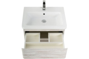 Тумба с раковиной BelBagno Albano 50 светлое дерево - 3