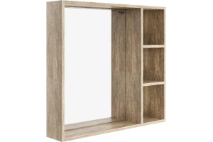 Зеркало-шкаф Onika Тимбер 70 светлое дерево
