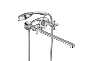 Смеситель для ванны Redblu by Damixa Retro хром (239500000) - 2