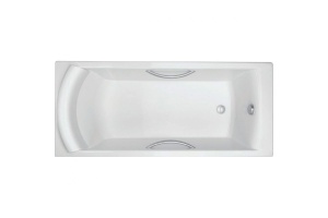 Чугунная ванна Jacob Delafon Biove 170x75, с ручками
