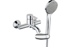 Смеситель для ванны с душем STWORKI Стокгольм HFSG10000 с лейкой