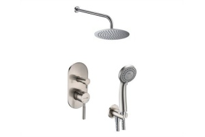 A16421 Встраиваемый комплект для душа с верхней душевой насадкой и лейкой