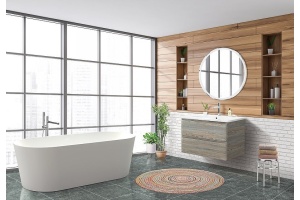 Комплект мебели BelBagno Albano 80 светлое дерево не