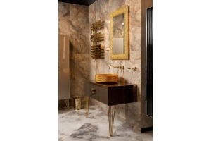 Тумба под раковину Armadi Art Lucido 80 коричневый - 3