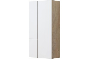 Шкаф подвесной Aquaton Мишель 43 светлое дерево-белый