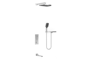 Душевой комплект Vincea с термостатом хром