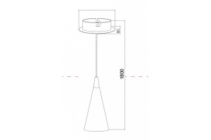 Подвесной светильник Maytoni Nevill P318PL-01B - 2