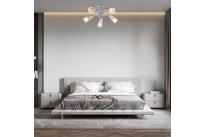 Люстра на штанге Escada Calla 1109/5P White - 3