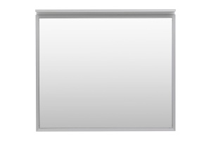 Зеркало Allen Brau Priority 90 с подсветкой серебро матовый - 2