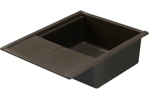 Мойка кухонная AQUATON Делия 65 кофе - 2