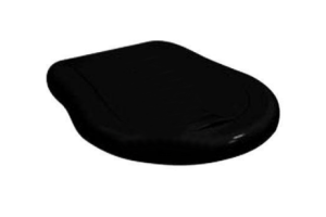 Сиденье для унитаза Kerasan Retro с системой микролифт, черный глянец (108604)
