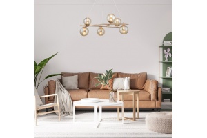 Подвесная люстра Escada Balance 1119/6S Gold - 2