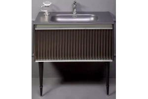 Тумба под раковину Boheme Armadi Art Vallessi Avantgarde 80 черный - хром