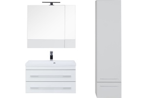 Мебель для ванной Aquanet Верона 75 подвесная белая