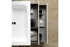 Тумба под раковину Sancos Snob R 100 бежевая - 2