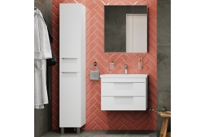 Мебель для ванной STWORKI Копенгаген 70 белая