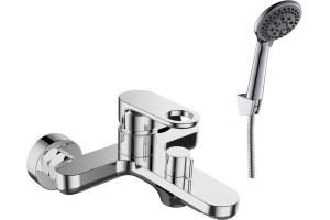 Смеситель одноручный (35мм)  для ванны с коротким изливом, хром RS33-31