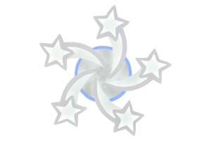 Потолочная люстра Natali Kovaltseva Star LED LAMPS 81145 - 2