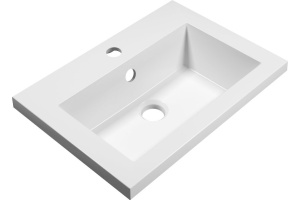 Тумба с раковиной Opadiris Палермо 50 R белая матовая - 3