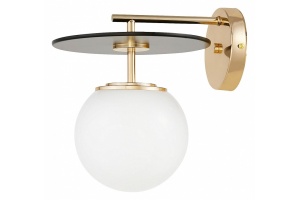 Бра LUMINA DECO Dalton LDW 7014-1 GD+BK