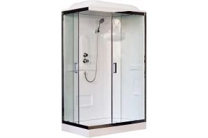 Душевая кабина Royal Bath HP 120х80 R профиль хром стекло прозрачное