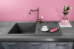 Мойка кухонная Omoikiri Sumi 79 платина - 3