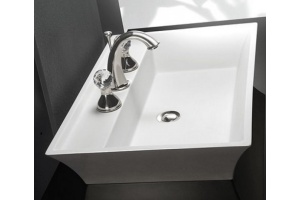 Раковина накладная Armadi Art NeoArt 67 серебро - белый - 2