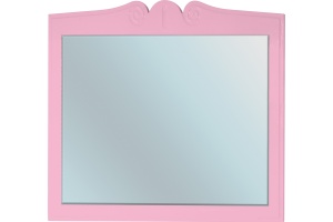 Зеркало Bellezza Эстель 90 розовое