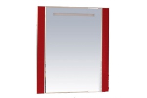 Зеркало Misty Матрикс 80 красное с подсветкой