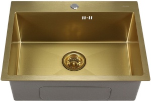 Мойка кухонная Melana D6045HG золото