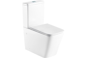 Унитаз-компакт Weltwasser WW SK Gelbach 001 ST GL-WT безободковый с микролифтом белый (10000006090)