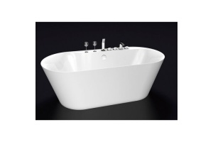 Акриловая ванна Belbagno 178х84 белый (BB14-GREYMARBLE)